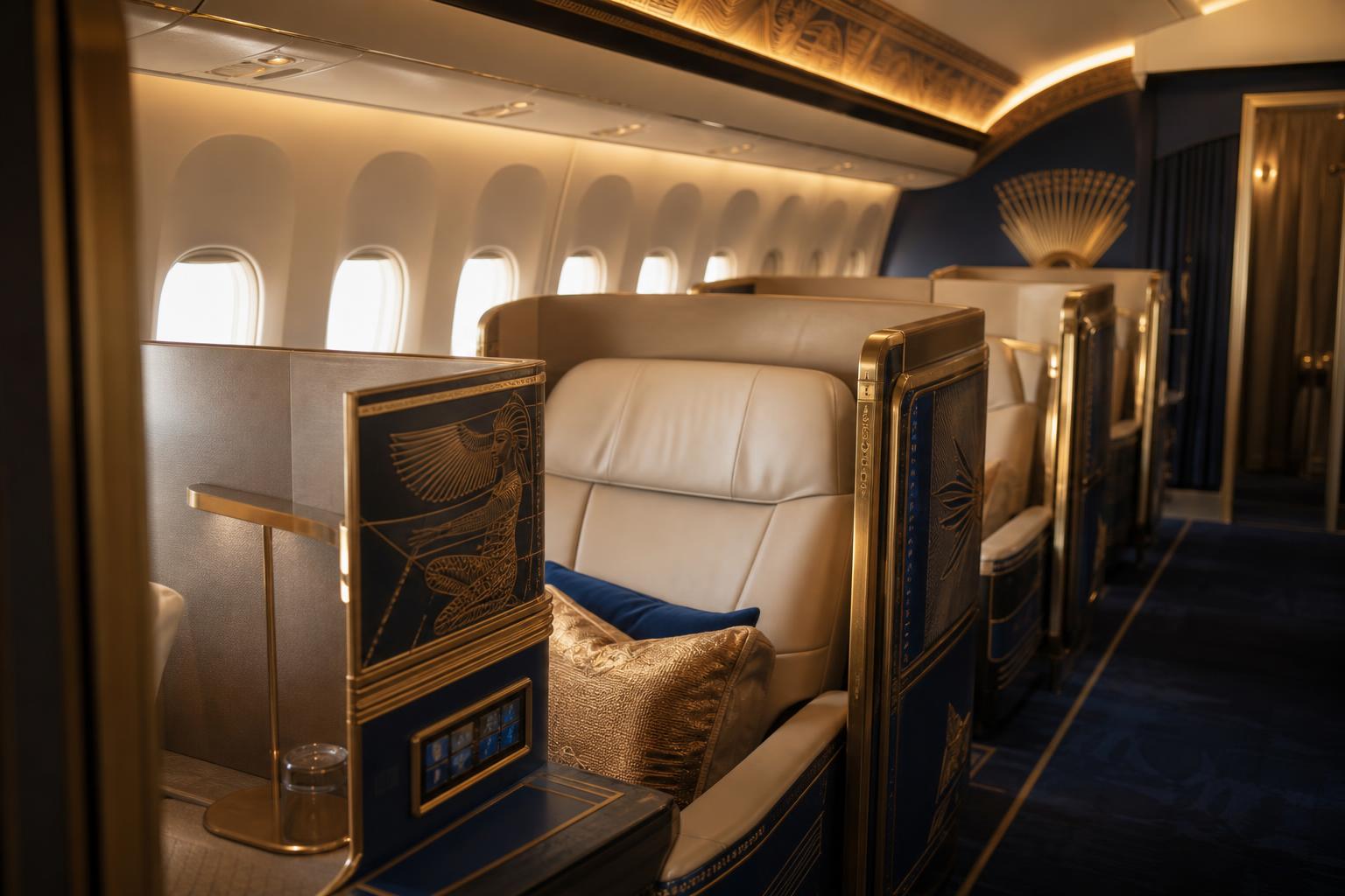 Nile Air premium cabin interior